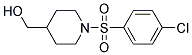 (1-[(4-CHLOROPHENYL)SULFONYL]-4-PIPERIDINYL)METHANOL Struktur