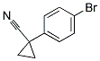 1-(4-BROMO-PHENYL)-CYCLOPROPANECARBONITRILE Struktur