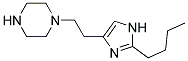 1-[2-(2-BUTYL-1H-IMIDAZOL-4-YL)-ETHYL]-PIPERAZINE Struktur