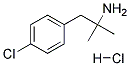 1-(4-CHLOROPHENYL)-2-METHYL-2-PROPANAMINE HYDROCHLORIDE Struktur