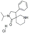 2-ISOPROPYL-4-PHENYL-2,7-DIAZASPIRO[4.5]DECAN-1-ONE HYDROCHLORIDE Struktur