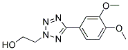 2-[5-(3,4-DIMETHOXYPHENYL)-2H-TETRAZOL-2-YL]ETHANOL Struktur