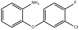 2-(3-CHLORO-4-FLUOROPHENOXY)ANILINE Struktur