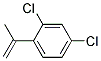 2,4-DICHLORO-1-ISOPROPENYL-BENZENE Struktur