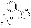 2-(2-TRIFLUOROMETHOXY-PHENYL)-1H-IMIDAZOLE Struktur