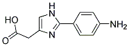 [2-(4-AMINO-PHENYL)-1H-IMIDAZOL-4-YL]-ACETIC ACID Struktur