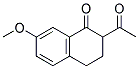 2-ACETYL-7-METHOXY-3,4-DIHYDRO-2H-NAPHTHALEN-1-ONE Struktur