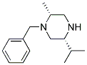 1-BENZYL-2(R)-METHYL-5(R)-ISOPROPYL-PIPERAZINE Struktur