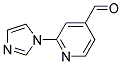 2-IMIDAZOL-1-YL-PYRIDINE-4-CARBALDEHYDE Struktur