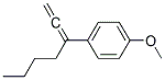 1-METHOXY-4-(1-VINYLIDENE-PENTYL)-BENZENE Struktur