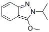 2-ISOPROPYL-3-METHOXY-2H-INDAZOLE Struktur