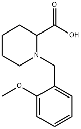 1-(2-METHOXY-BENZYL)-PIPERIDINE-2-CARBOXYLIC ACID Struktur