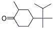 2-METHYL-4-(1,1,2-TRIMETHYL-PROPYL)-CYCLOHEXANONE Struktur