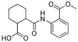 2-[(2-CARBOXY-CYCLOHEXANECARBONYL)-AMINO]-BENZOIC ACID METHYL ESTER Struktur