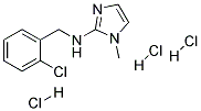 (2-CHLORO-BENZYL)-(1-METHYL-1H-IMIDAZOL-2-YL)-AMINE TRIHYDROCHLORIDE Struktur