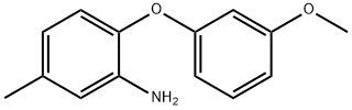 2-(3-METHOXYPHENOXY)-5-METHYLANILINE Struktur