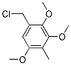 1-CHLOROMETHYL-2,3,5-TRIMETHOXY-4-METHYL-BENZENE Struktur