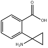 2-(1-AMINOCYCLOPROPYL)BENZOIC ACID Struktur