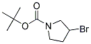 1-BOC-3-BROMOPYRROLIDINE Struktur