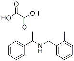 (2-METHYLBENZYL)-(1-PHENYLETHYL)AMINE OXALATE Struktur