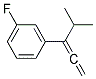 1-FLUORO-3-(1-ISOPROPYL-PROPA-1,2-DIENYL)-BENZENE Struktur