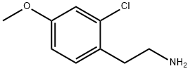 2-(2-CHLORO-4-METHOXY-PHENYL)-ETHYLAMINE Struktur