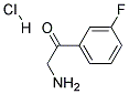 2-AMINO-3'-FLUOROACETOPHENONE HYDROCHLORIDE Struktur