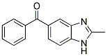 (2-METHYL-1H-BENZIMIDAZOL-5-YL)-PHENYL-METHANONE Struktur