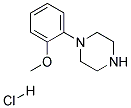 1-(2-methoxylphenyl)-piperazine hydrochloride  Struktur