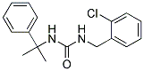 1-(2-Chlorobenzyl)-3-(1-Methyl-1-Phenylethyl)Urea Struktur