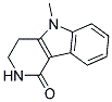 2,3,4,5-Tetrahydro-5-Methyl-1h-Pyrido[4,3-B]Indole-1-One Struktur