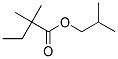 2,2-Dimethyl isobuytyl butyrate Struktur