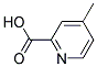 2-Carboxy-4-Methyl pyrdine Struktur