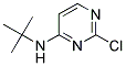 2-Chloro-N-(1,1-dimethylethyl)-4-pyrimidinamine Struktur