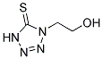 1-(2-HYDROXY-ETHYL)-1,4-DIHYDRO-TETRAZOLE-5-THIONE Struktur