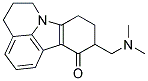 10-DIMETHYLAMINOMETHYL-5,6,9,10-TETRAHYDRO-4H,8H-PYRIDO[3,2,1-JK]CARBAZOL-11-ONE Struktur