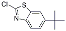 2-CHLORO-6-(1,1-DIMETHYLETHYL)BENZOTHIAZOLE Struktur