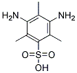 1,3-Diamino-2,4-6-Trimethyl-5-Sulfobenzene Struktur