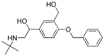 1-(4-Benzyloxy-3HydroxylMethylphenyl)-2-(Tertiarybutylamino)-Ethanol Struktur