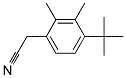 2,3-Dimethyl-4-TertbutylBenzeneacetonitrile Struktur