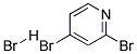 2,4-DIBROMOPYRIDINE HYDROBROMIDE Struktur