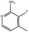 2-AMINO-3-FLUORO-4-PICOLINE Structure