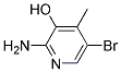 2-AMINO-3-HYDROXY-5-BROMO-4-PICOLINE Struktur