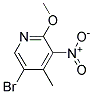 2-METHOXY-3-NITRO-5-BROMO-4-PICOLINE Struktur