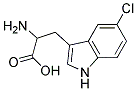 2-amino-3-(5-chloro-1H-indol-3-yl)propanoic acid Struktur