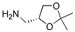 1-[(4R)-2,2-dimethyl-1,3-dioxolan-4-yl]methanamine Struktur