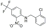 (2-Chloro-benzyl)-(2-nitro-4-trifluoromethyl-phenyl)-amine Struktur