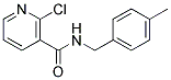 2-Chloro-N-(4-methyl-benzyl)-nicotinamide Struktur