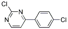 2-Chloro-4-(4-chloro-phenyl)-pyrimidine Struktur