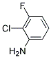 2-CHLORO-3-FLUOROBENZENAMINE Struktur